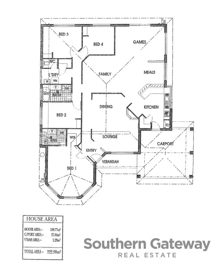 Floorplan of Homely house listing, 6 Colchester Avenue, Orelia WA 6167