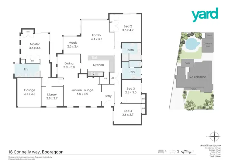 Floorplan of Homely house listing, 16 Connelly Way, Booragoon WA 6154