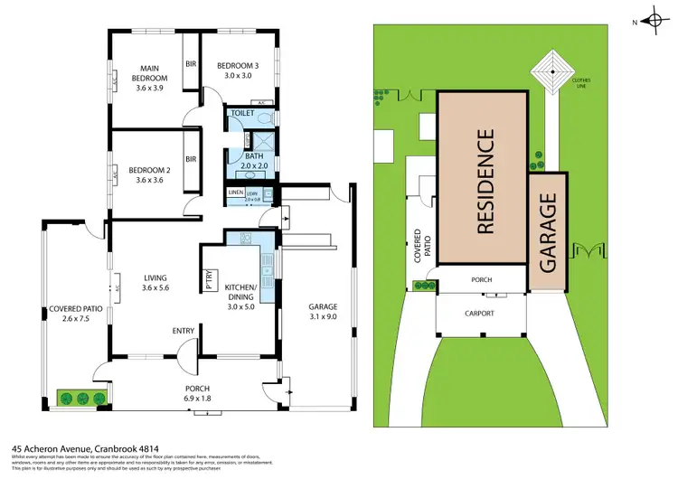 Floorplan of Homely house listing, 10 Doyles Circuit, Kelso QLD 4815