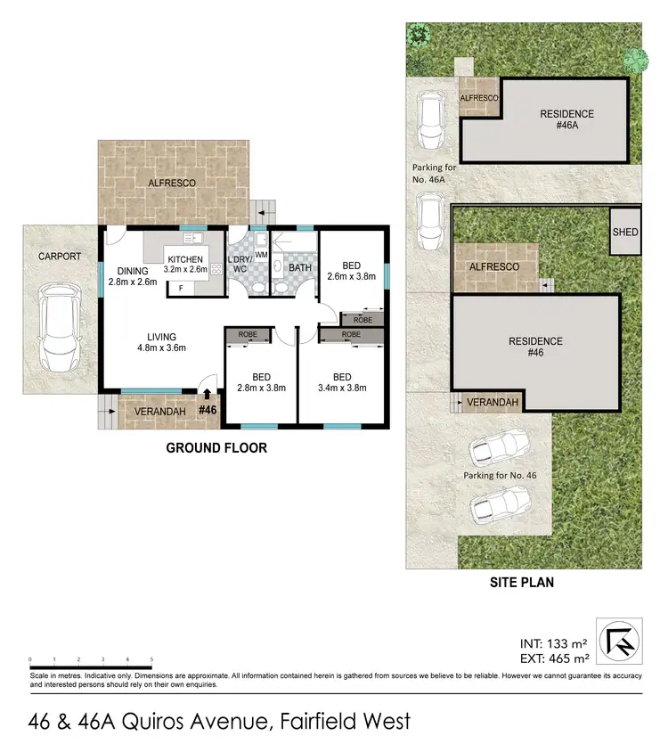 Floorplan of Homely house listing, 46 Quiros Avenue, Fairfield West NSW 2165