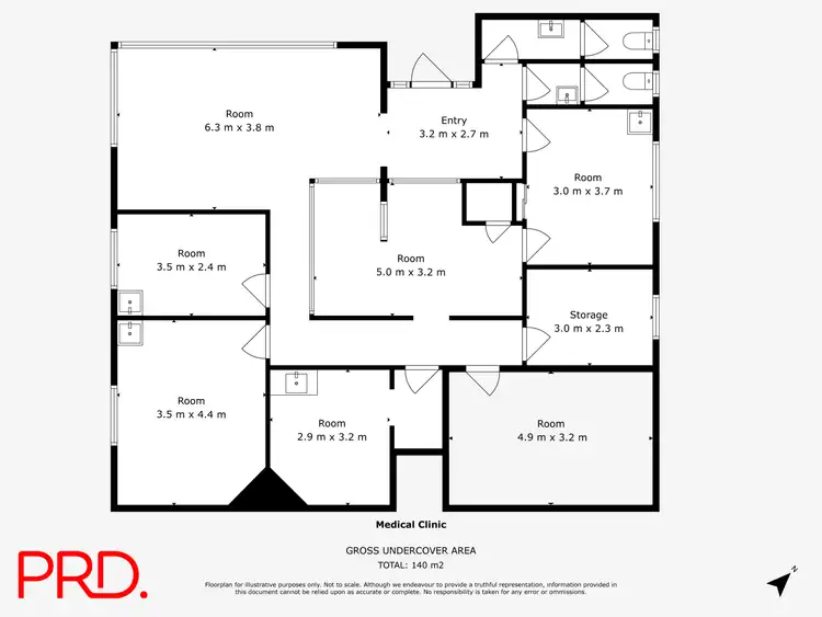 Floorplan of Homely house listing, 42 Cooper Street, Cootamundra NSW 2590