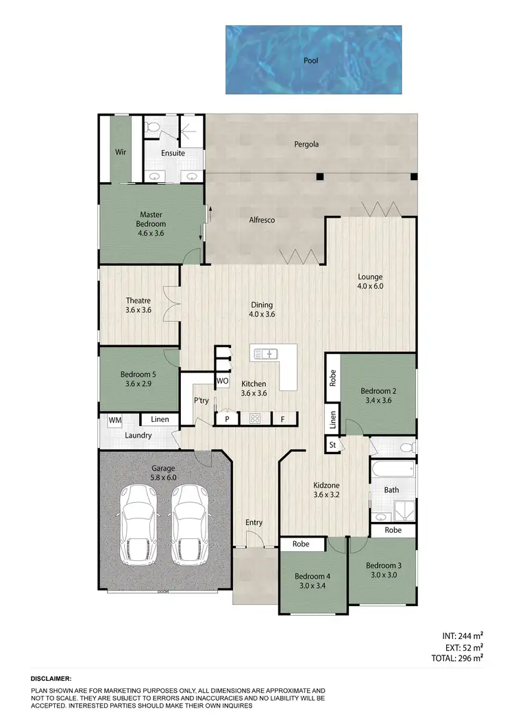 Floorplan of Homely house listing, 3 Capestone Boulevard, Mango Hill QLD 4509