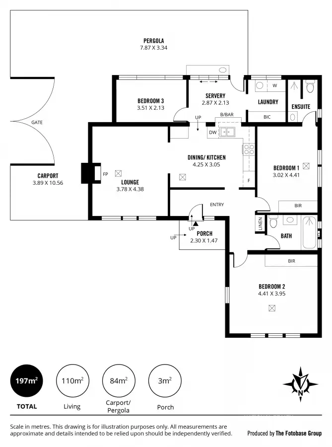 Floorplan of Homely house listing, 47 Trigg Street, Blair Athol SA 5084