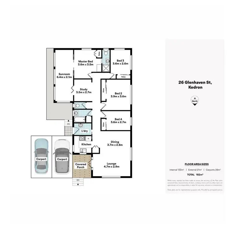 Floorplan of Homely house listing, 26 Glenhaven Street, Kedron QLD 4031