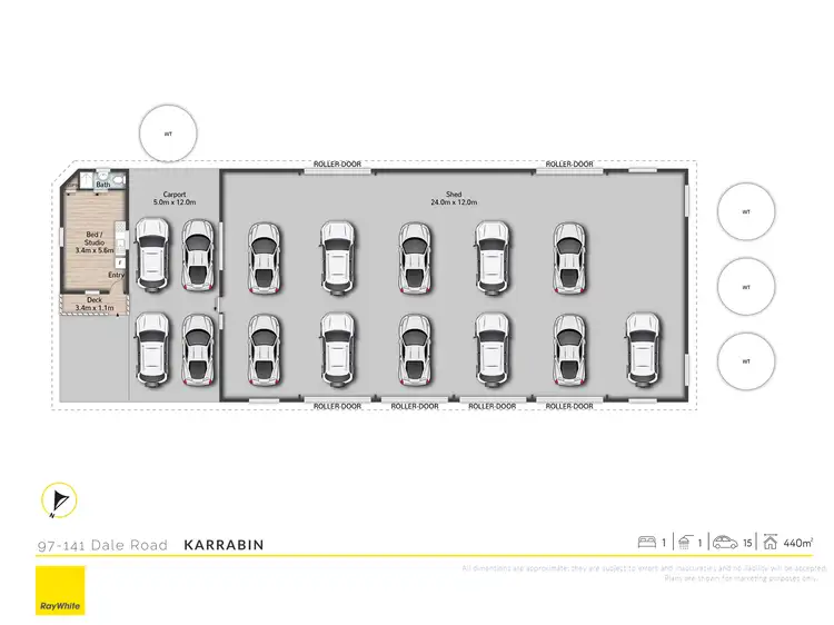 Floorplan of Homely rural property listing, 97-141 Dale Road, Karrabin QLD 4306