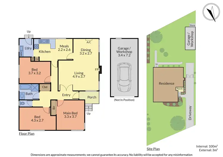 Floorplan of Homely house listing, 12 Peck Street, Bayswater VIC 3153