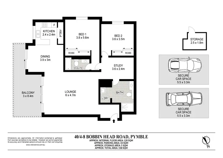 Floorplan of Homely apartment listing, 40/4-8 Bobbin Head Road, Pymble NSW 2073