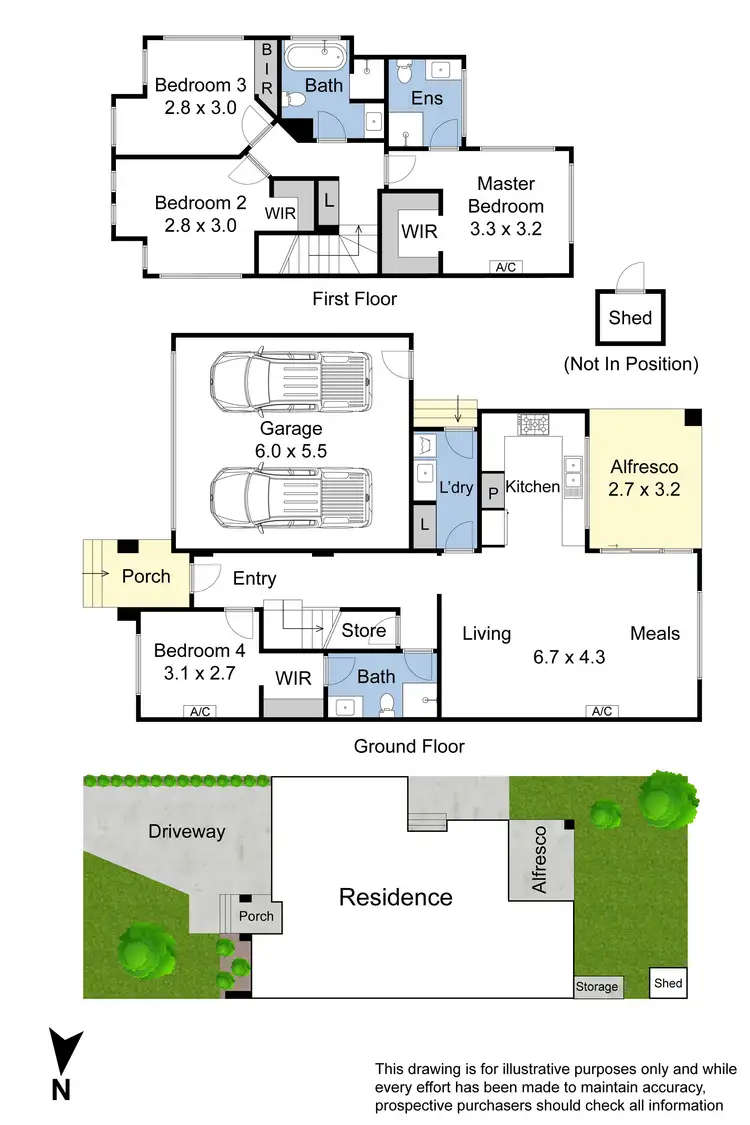 Floorplan of Homely house listing, 13B Rupert Drive, Mulgrave VIC 3170