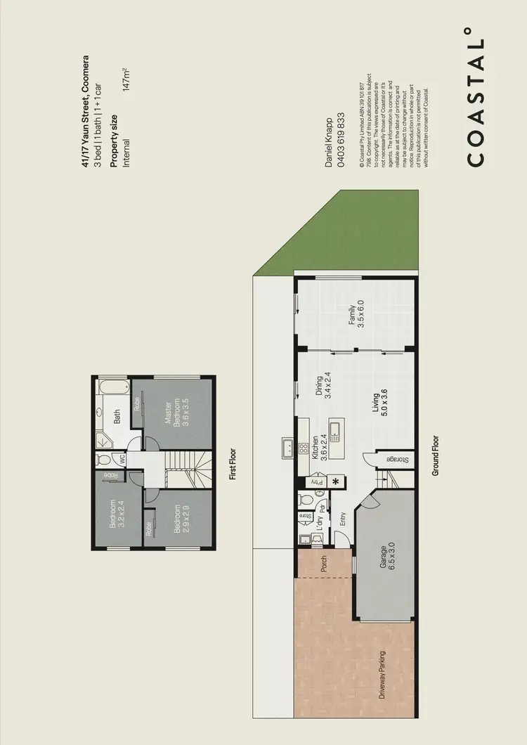 Floorplan of Homely townhouse listing, 41/17 Yaun Street, Coomera QLD 4209