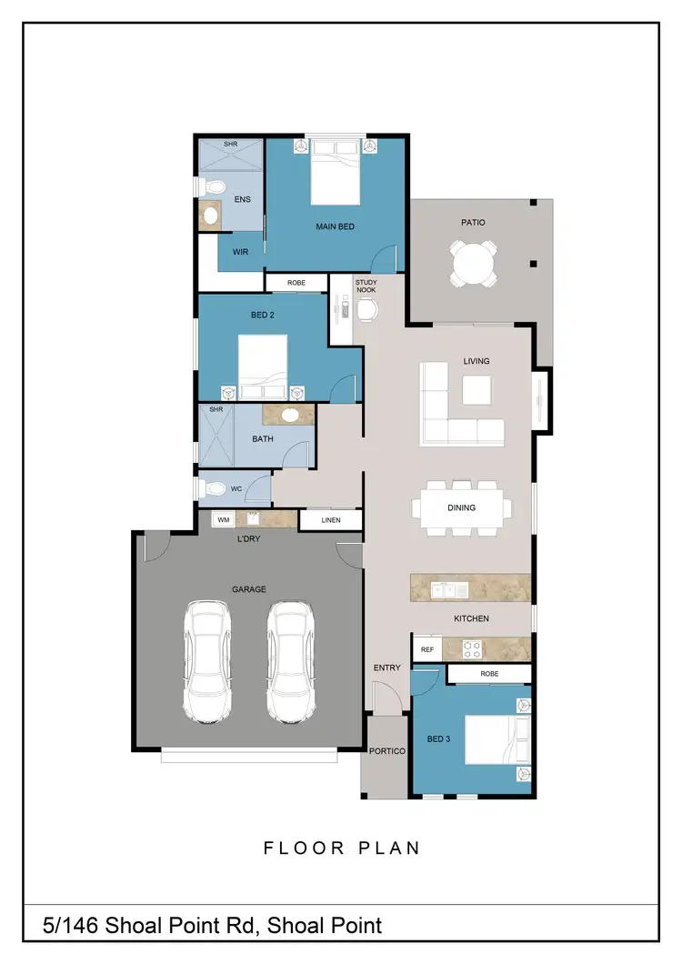 Floorplan of Homely house listing, 5/146 Shoal Point Road, Shoal Point QLD 4750