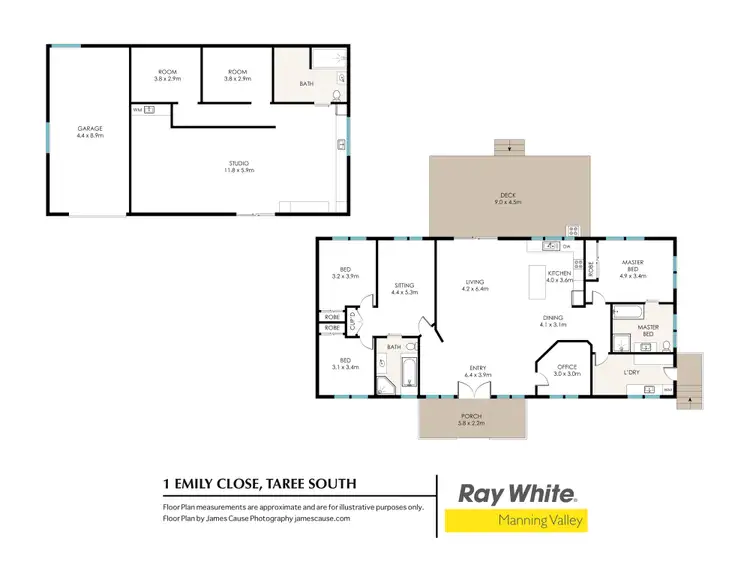 Floorplan of Homely rural property listing, 1 Emily Close, Taree NSW 2430