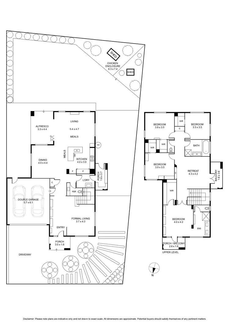 Floorplan of Homely house listing, 10 Creekview Place, Caroline Springs VIC 3023