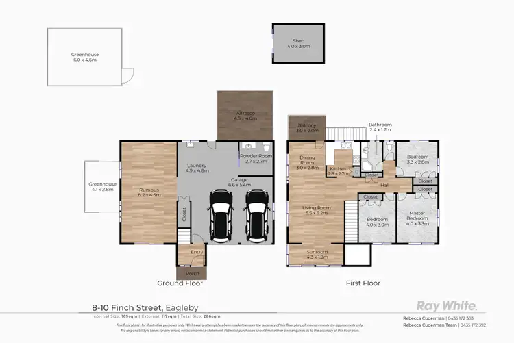 Floorplan of Homely house listing, 8-10 Finch Street, Eagleby QLD 4207