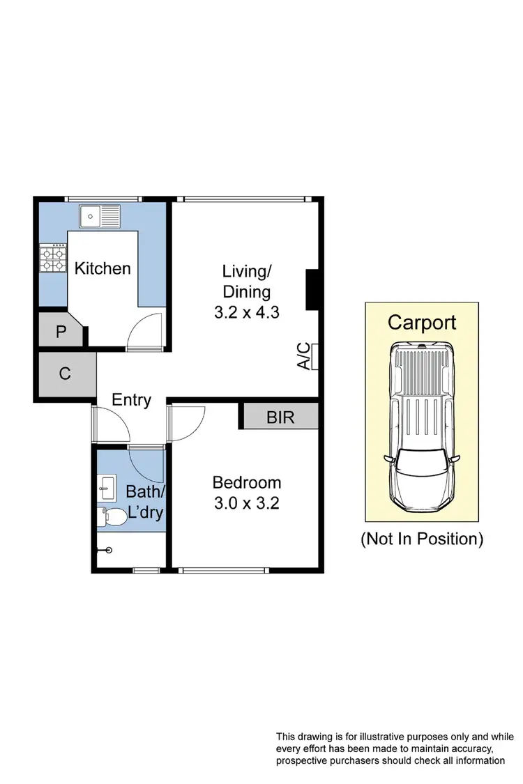 Floorplan of Homely apartment listing, 8/7 Judd Street, Carnegie VIC 3163
