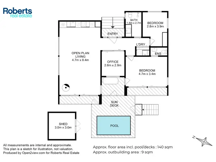 Floorplan of Homely house listing, 13 Meika Place, Coles Bay TAS 7215