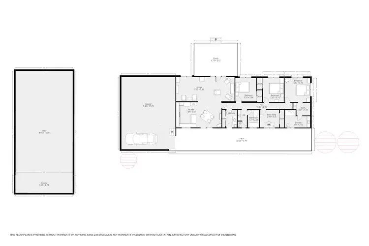 Floorplan of Homely rural property listing, 20713 Kamilaroi Highway, Narrabri NSW 2390