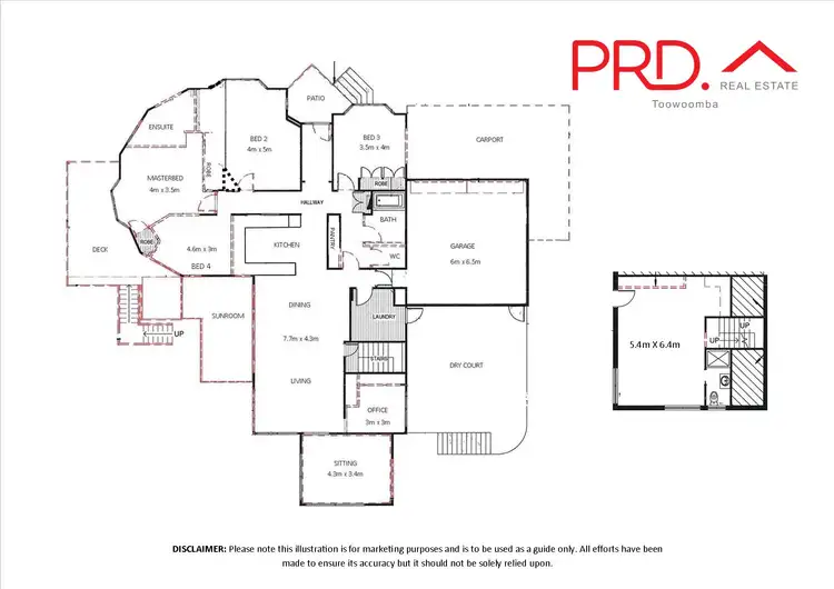 Floorplan of Homely house listing, 12 Rangeview Road, Blue Mountain Heights QLD 4350
