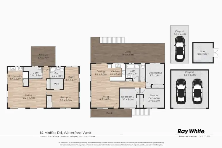 Floorplan of Homely house listing, 14 Moffatt Road, Waterford West QLD 4133