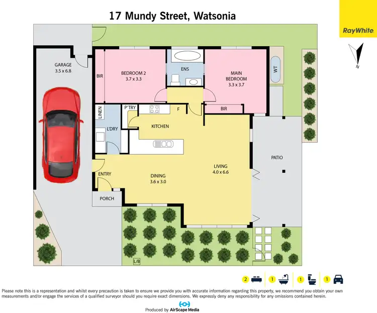 Floorplan of Homely house listing, 17 Mundy Street, Watsonia VIC 3087