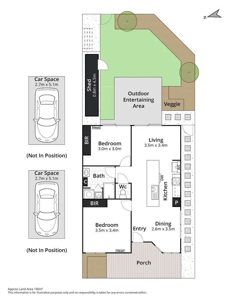 Floorplan of Homely unit listing, 1/180 Cox Road, Lovely Banks VIC 3213
