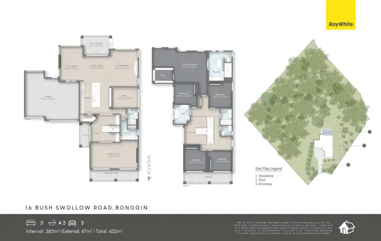 Floorplan of Homely rural property listing, 16 Bush Swallow Road, Bonogin QLD 4213