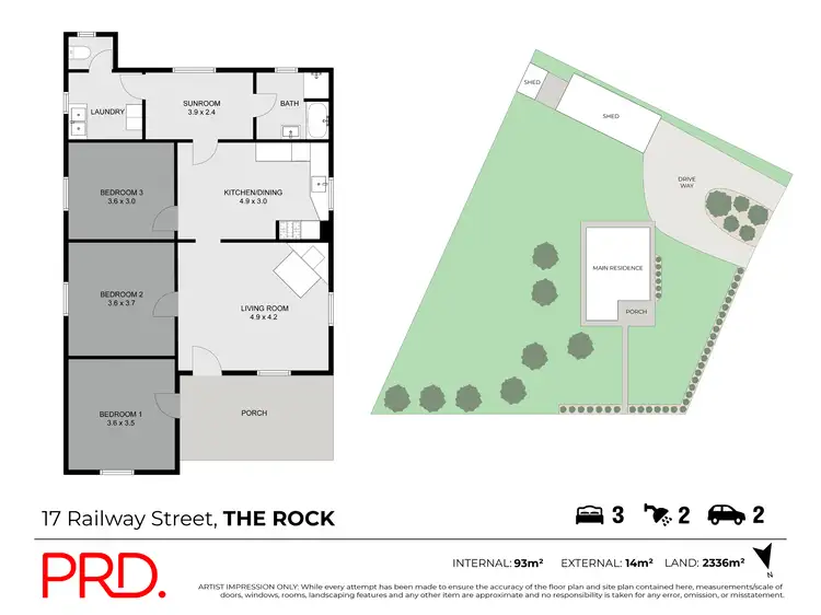 Floorplan of Homely house listing, 17 Railway Street, The Rock NSW 2655