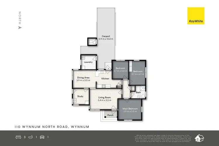 Floorplan of Homely house listing, 110 Wynnum North Road, Wynnum QLD 4178