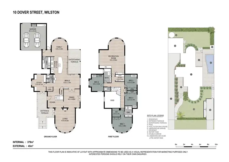Floorplan of Homely house listing, 10 Dover Street, Wilston QLD 4051
