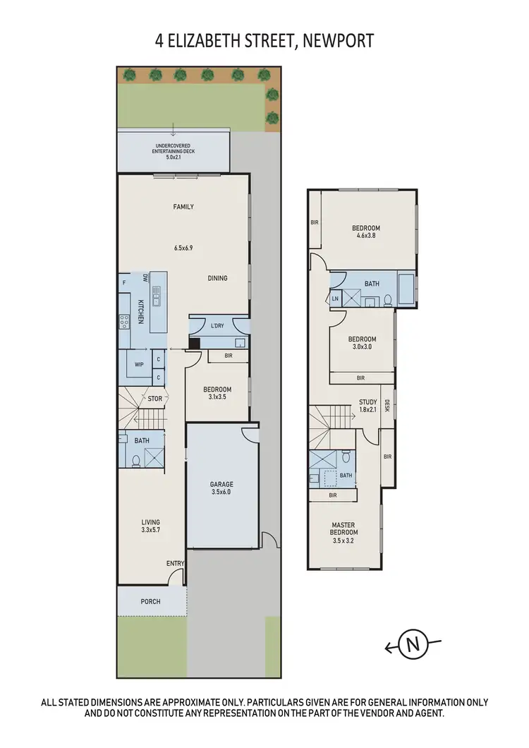 Floorplan of Homely townhouse listing, 4 Elizabeth Street, Newport VIC 3015