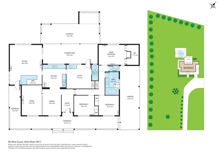 Floorplan of Homely house listing, 5B Alice Court, Alice River QLD 4817