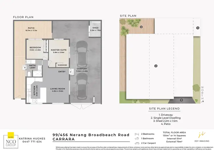 Floorplan of Homely retirement listing, 99/456 Nerang Broadbeach Road, Carrara QLD 4211
