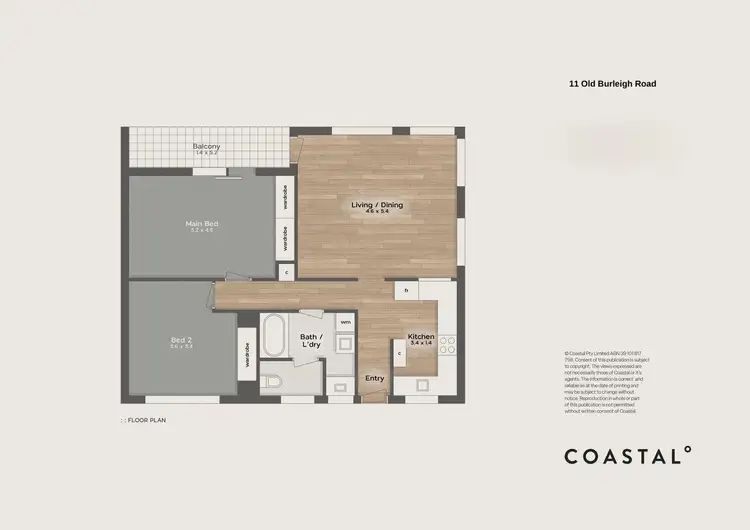 Floorplan of Homely apartment listing, 7/11 Old Burleigh Road, Surfers Paradise QLD 4217