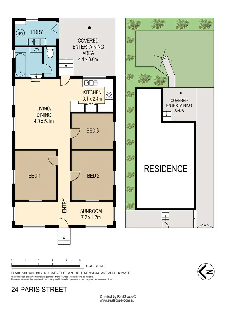 Floorplan of Homely house listing, 24 Paris Street, West End QLD 4101