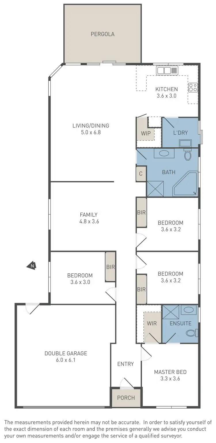 Floorplan of Homely house listing, 11 Goulburn Circuit, Caroline Springs VIC 3023
