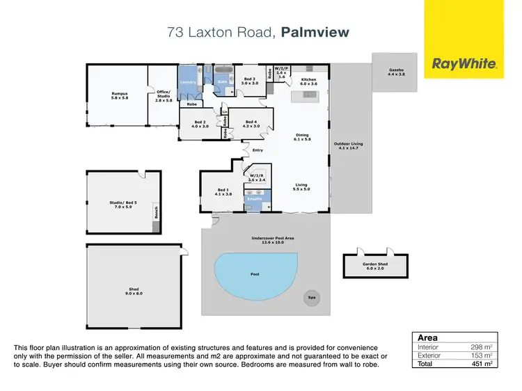 Floorplan of Homely house listing, 73 Laxton Road, Palmview QLD 4553