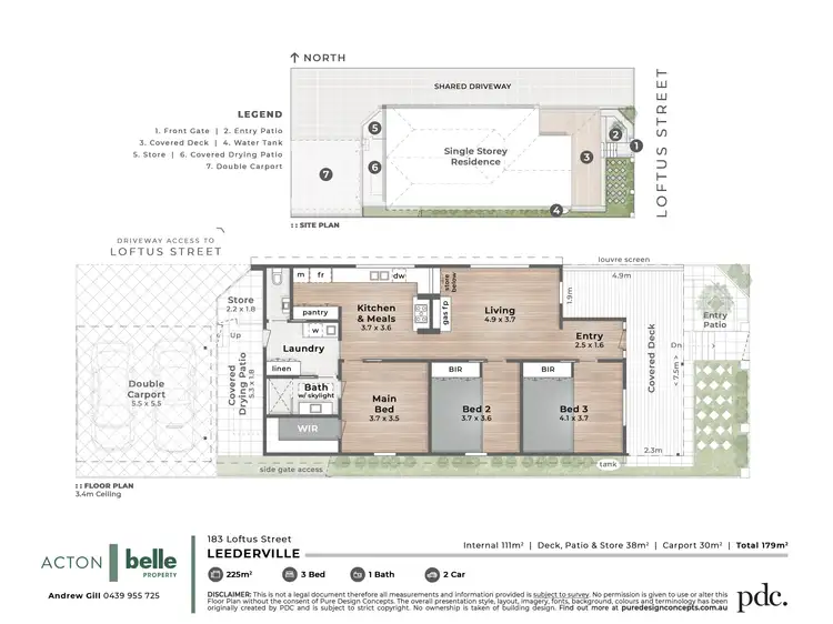 Floorplan of Homely house listing, 183 Loftus Street, Leederville WA 6007
