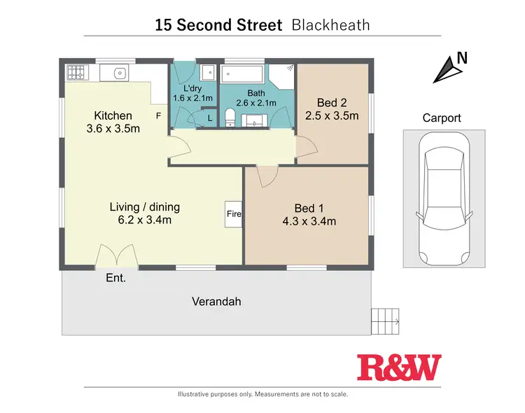 Floorplan of Homely house listing, 15 Second Street, Blackheath NSW 2785