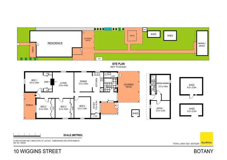 Floorplan of Homely house listing, 10 Wiggins Street, Botany NSW 2019
