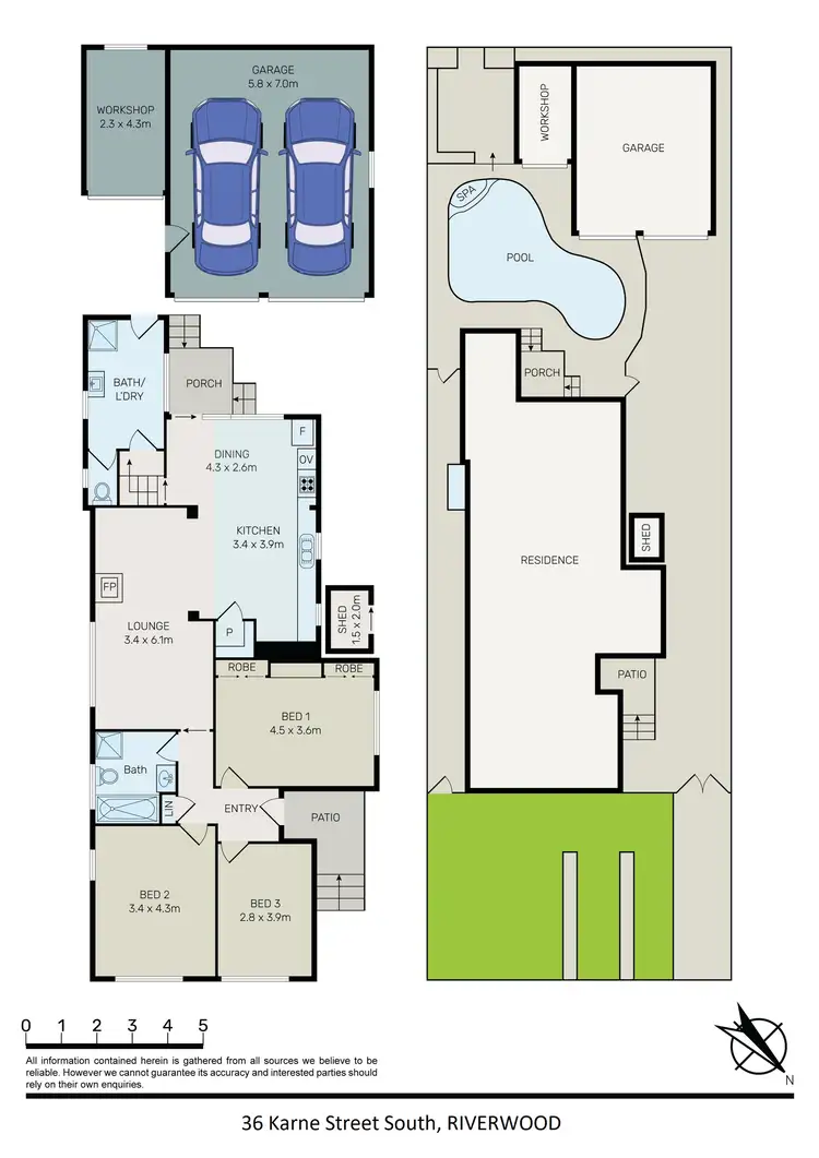 Floorplan of Homely house listing, 36 Karne Street South, Riverwood NSW 2210