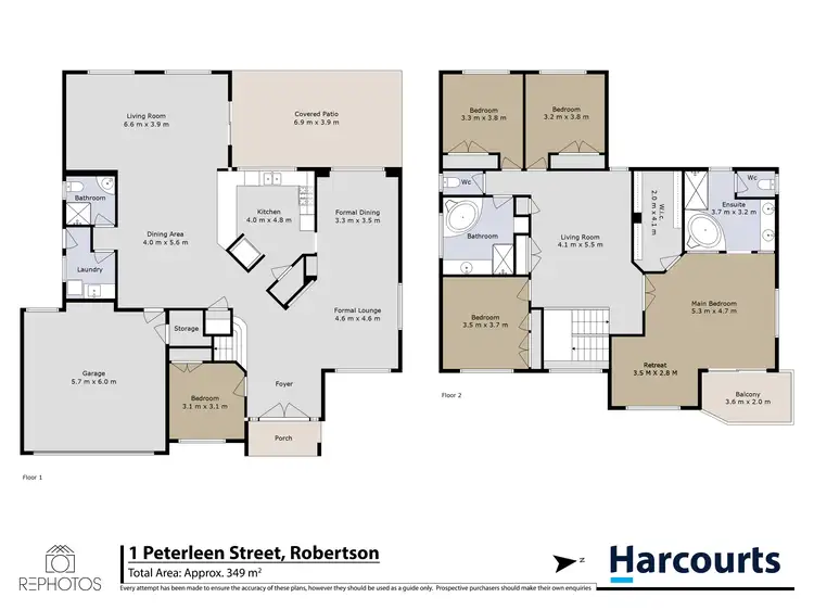 Floorplan of Homely house listing, 1 Peterleen Street, Robertson QLD 4109