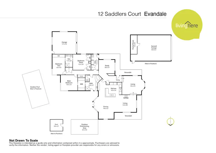Floorplan of Homely house listing, 12 Saddlers Court, Evandale TAS 7212