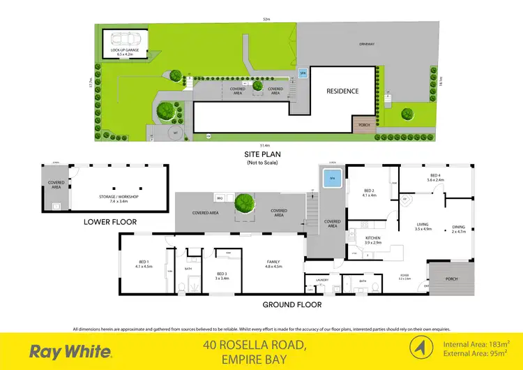 Floorplan of Homely house listing, 40 Rosella Road, Empire Bay NSW 2257
