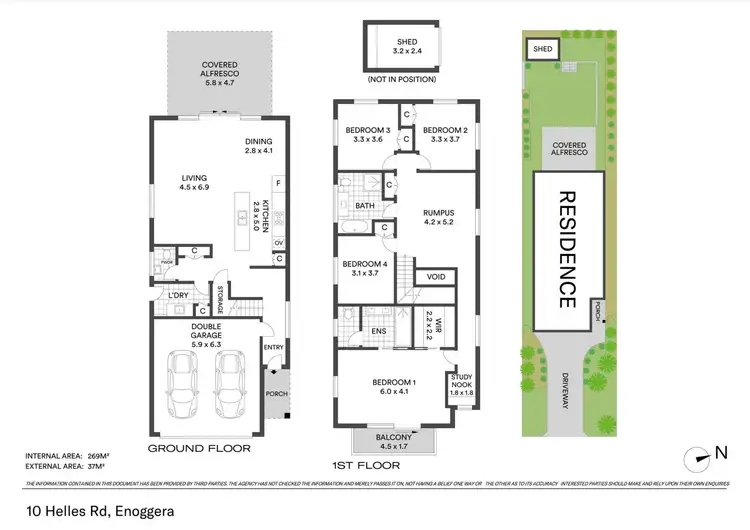 Floorplan of Homely house listing, 10 Helles Road, Enoggera QLD 4051