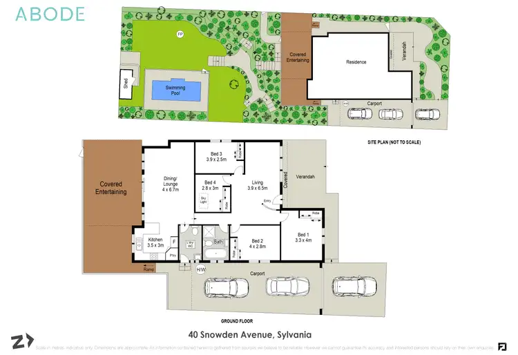 Floorplan of Homely house listing, 40 Snowden Avenue, Sylvania NSW 2224