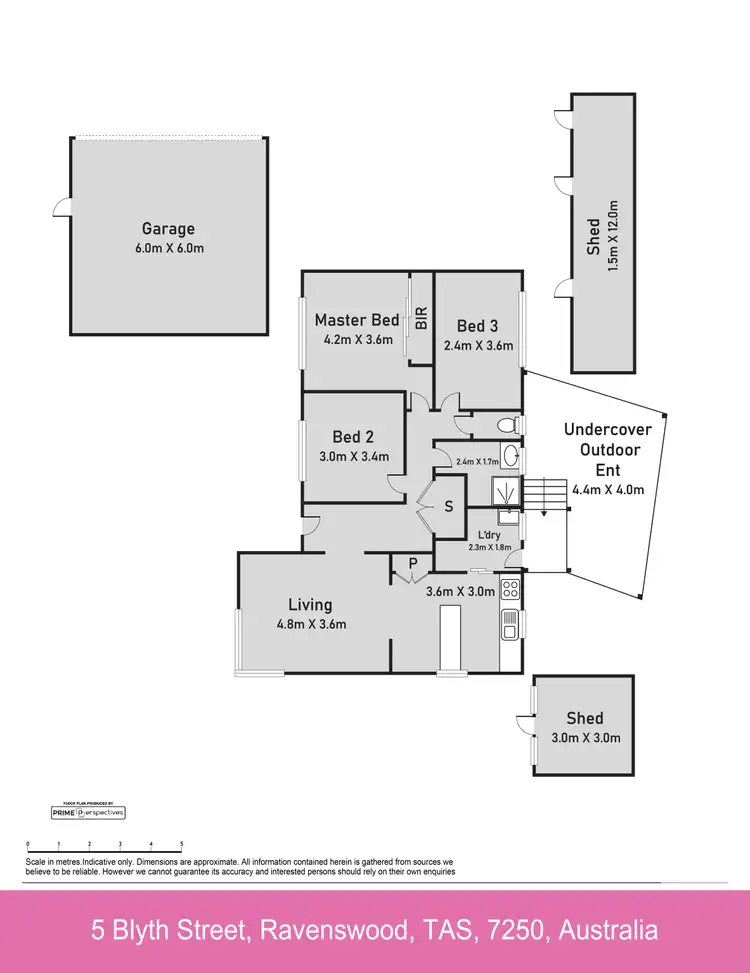 Floorplan of Homely house listing, 5 Blyth Street, Ravenswood TAS 7250
