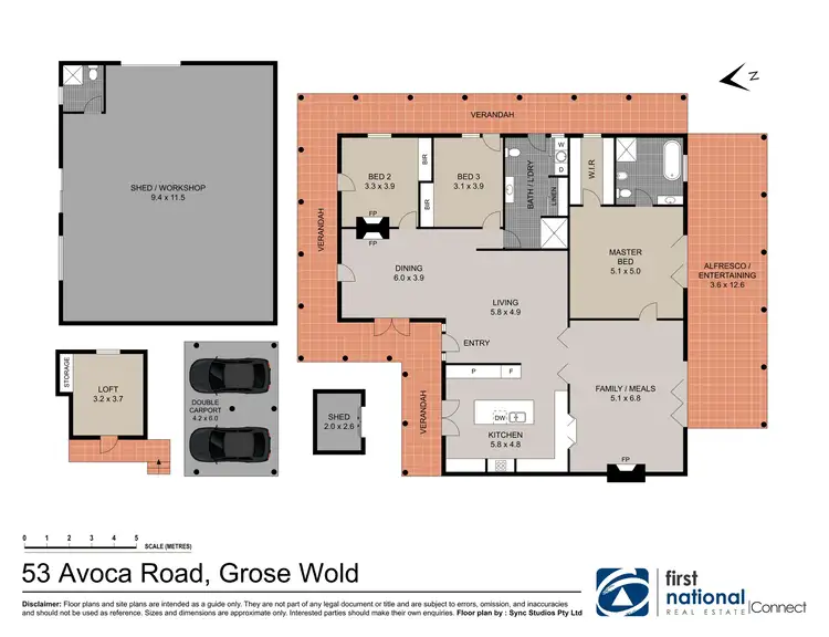 Floorplan of Homely house listing, 53 Avoca Rd, Grose Wold NSW 2753
