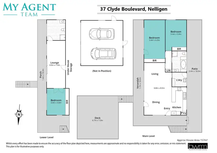 Floorplan of Homely house listing, 37 Clyde Boulevard, Nelligen NSW 2536