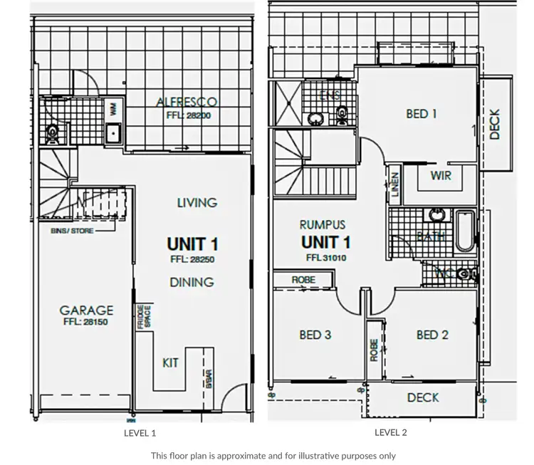 Floorplan of Homely unit listing, 1/22 Alexandra Street, Booval QLD 4304