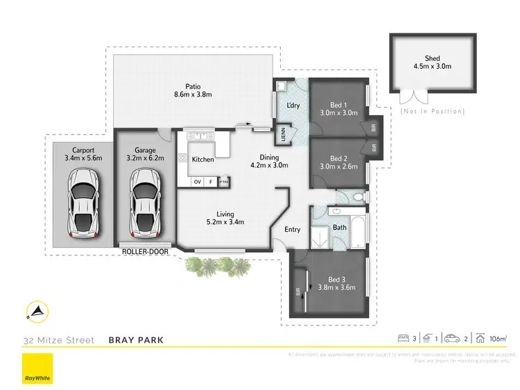 Floorplan of Homely house listing, 32 Mitze Street, Bray Park QLD 4500