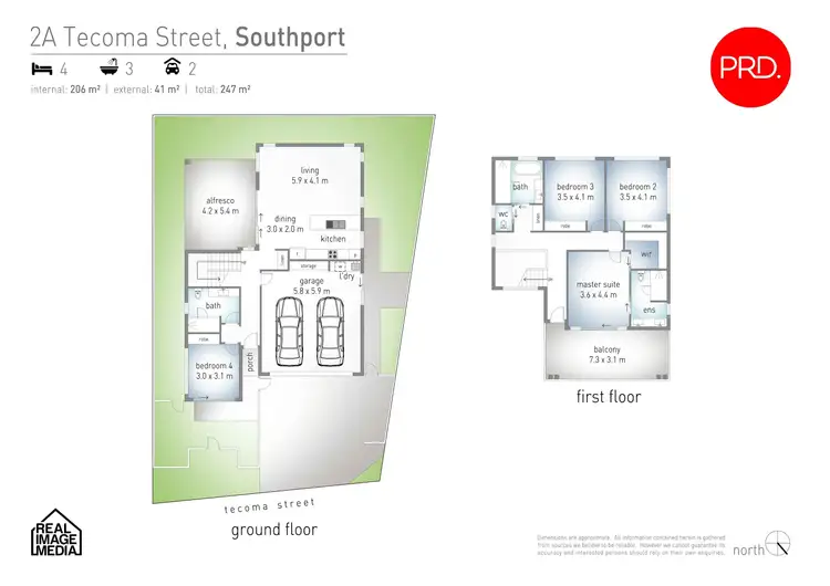 Floorplan of Homely house listing, 2a Tecoma Street, Southport QLD 4215